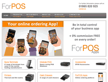 Tablet Screenshot of forpos.co.uk